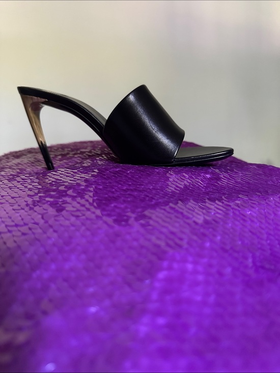 Saint Laurent Shoes - RRP€995 SAINT LAURENT Leather Mule Sandals US6.5 UK3.5 EU36.5 Made in Italy